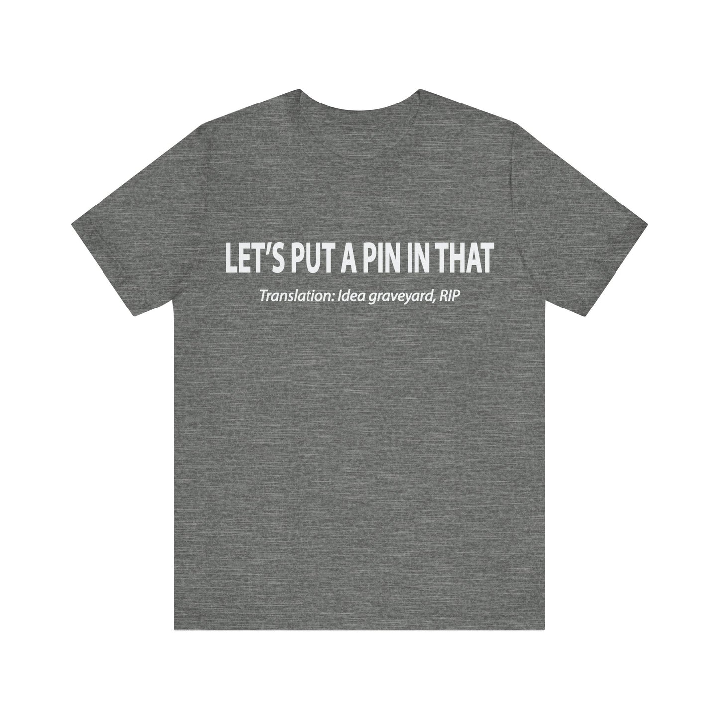 Corporate Translation: Let's Put a Pin in That Tee