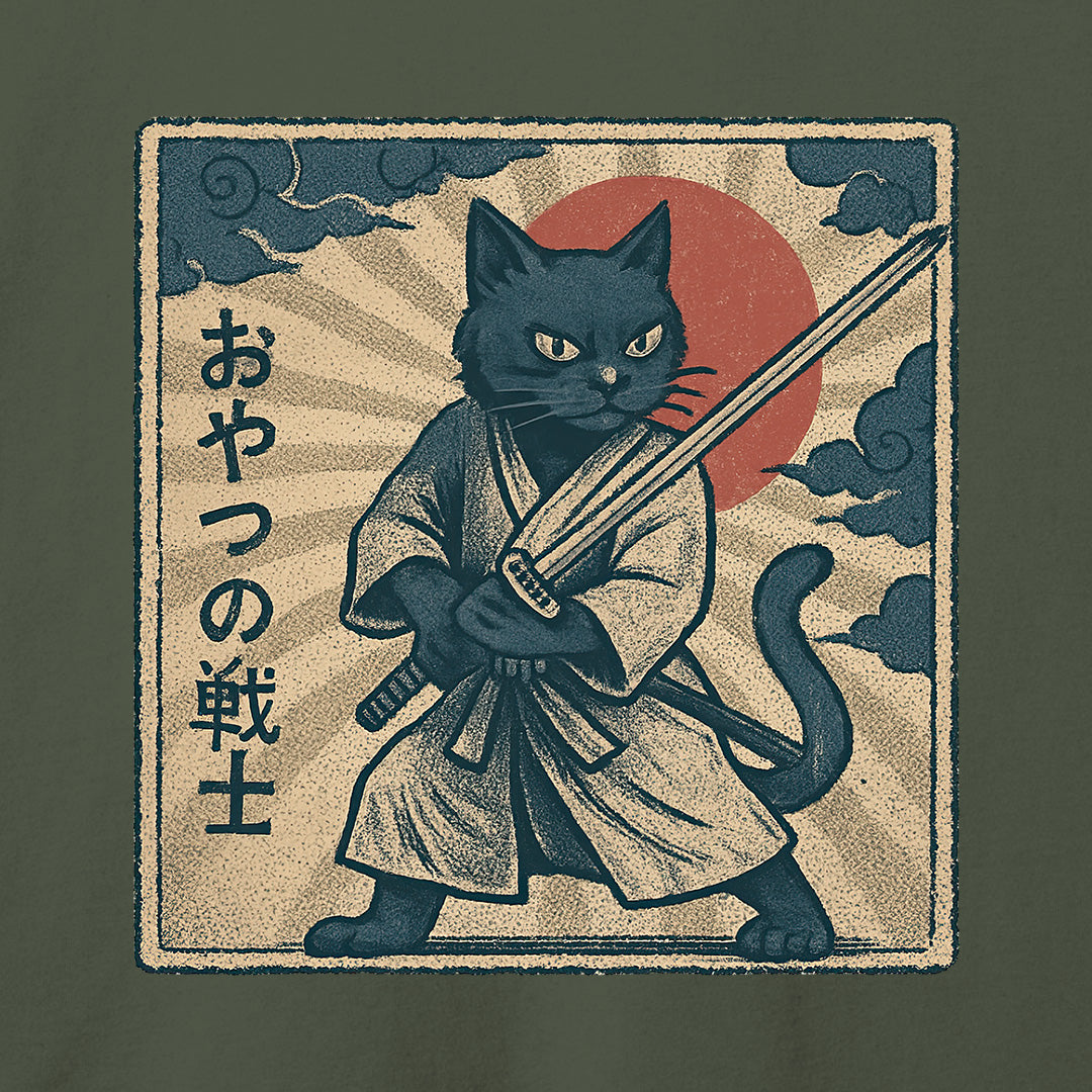 Samurai Cat T-Shirt