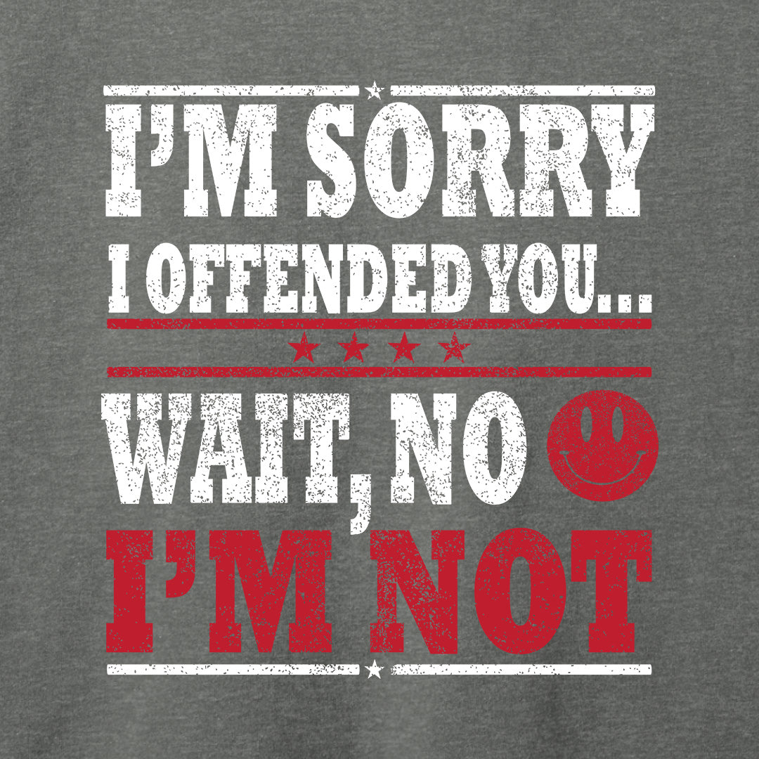 Not Sorry T-Shirt-T-Shirt-Asphalt-S-