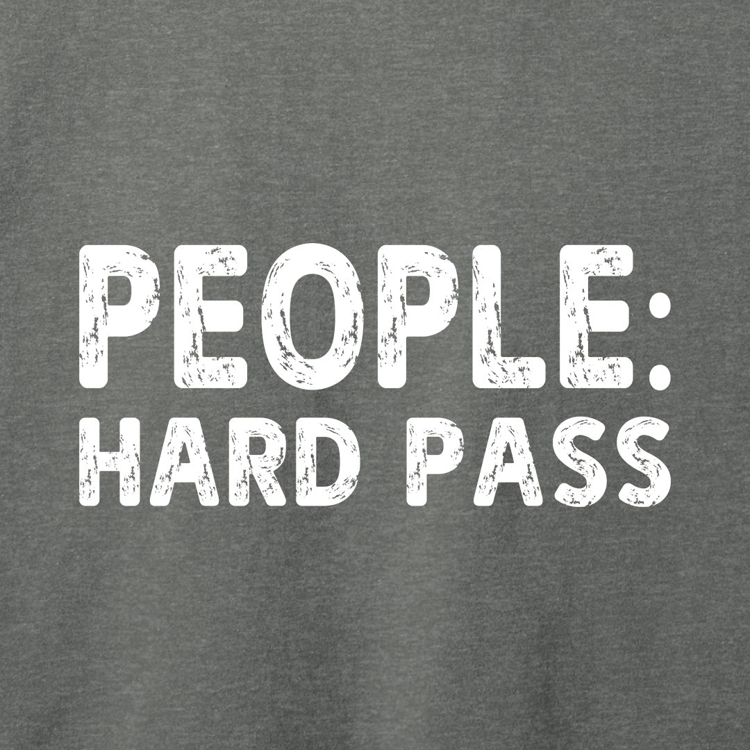 People: Hard Pass T-Shirt-T-Shirt-Asphalt-S-