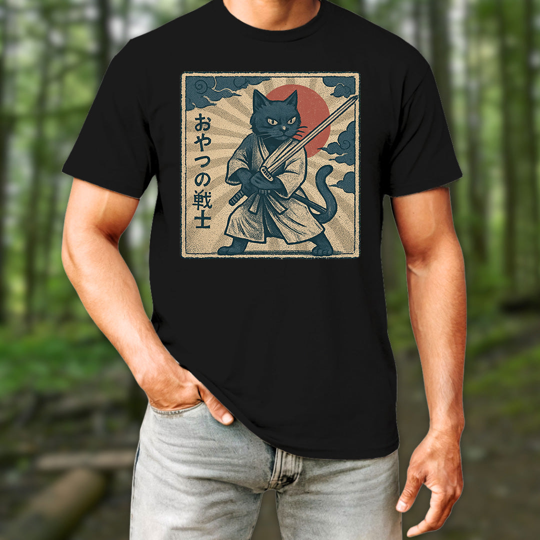 Samurai Cat T-Shirt
