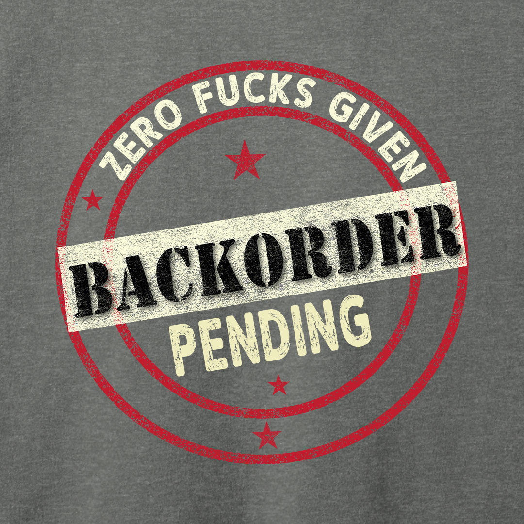 Zero Fucks Given T-Shirt-T-Shirt-Asphalt-S-