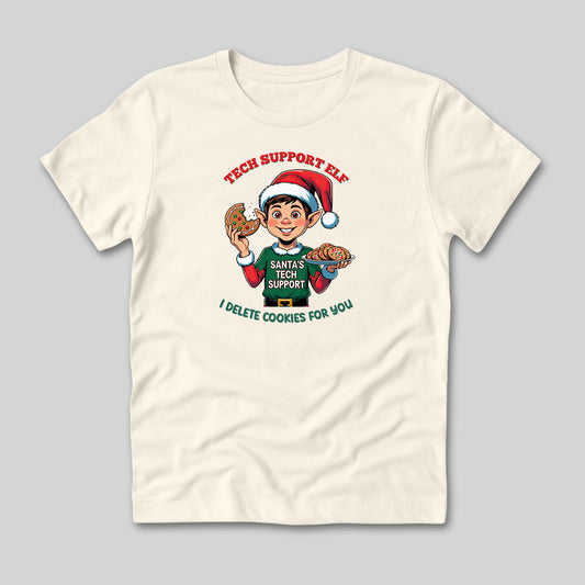 Tech Support Elf T-Shirt