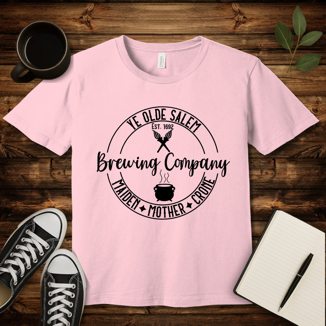 Salem Brewing Co T-Shirt-T-Shirt-Pink-S-wearable sarcasm by Savage Tee Society