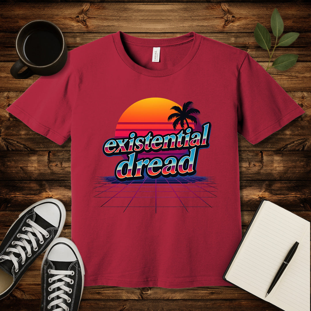 Existential Dread T-Shirt-T-Shirt-Cardinal-S-wearable sarcasm by Savage Tee Society