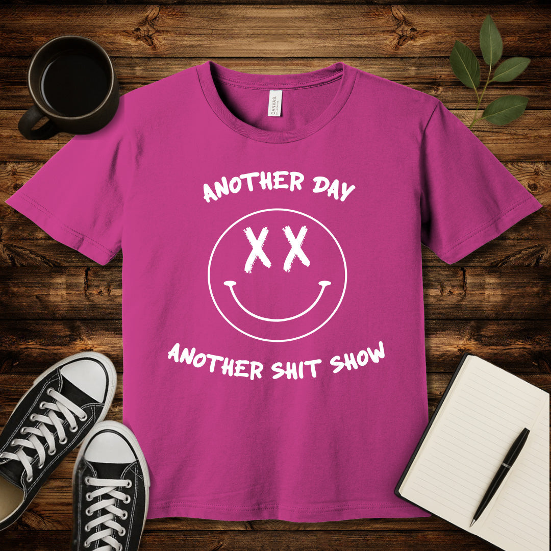 Another Day Another Shit Show T-Shirt-T-Shirt-Berry-S-wearable sarcasm by Savage Tee Society