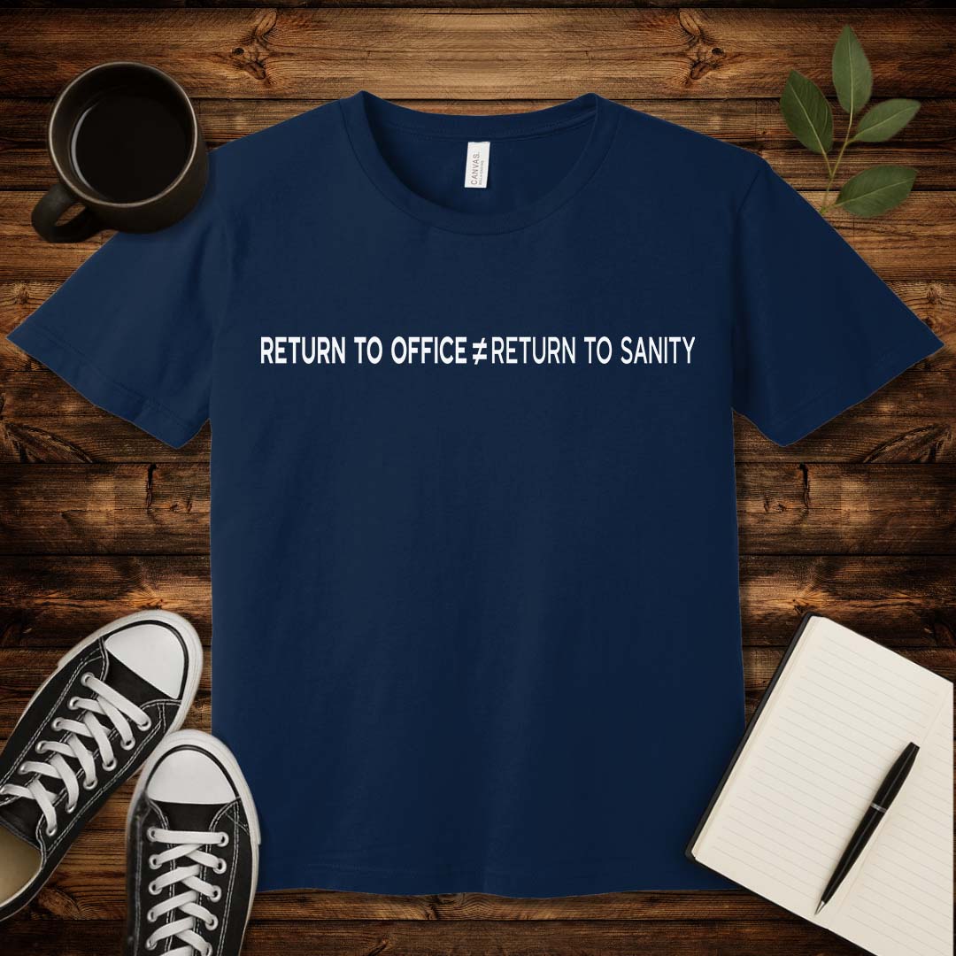 RTO Insanity T-Shirt-T-Shirt-S-Navy-wearable sarcasm by Savage Tee Society