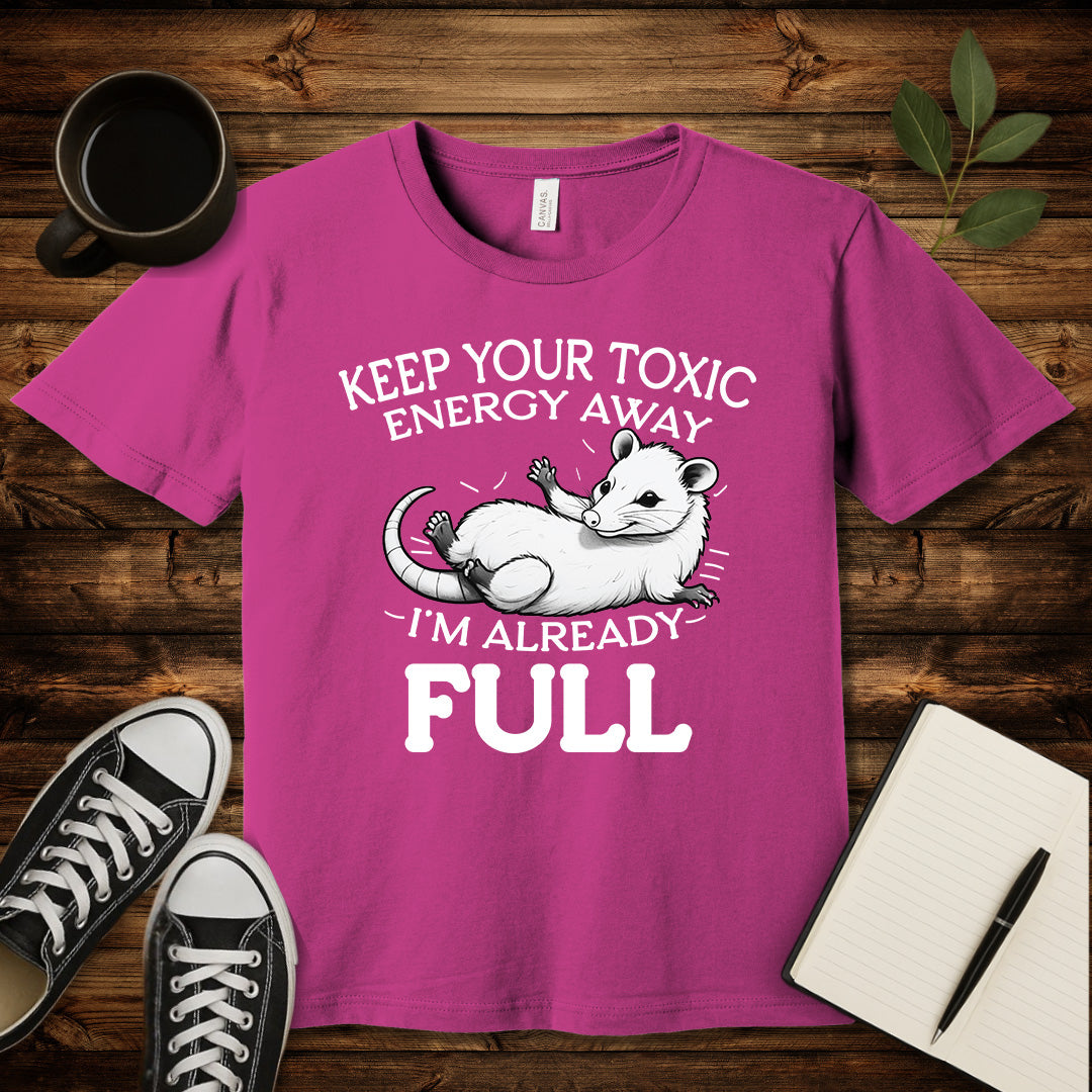 Keep Your Toxic Energy T-Shirt-T-Shirt-Berry-S-wearable sarcasm by Savage Tee Society