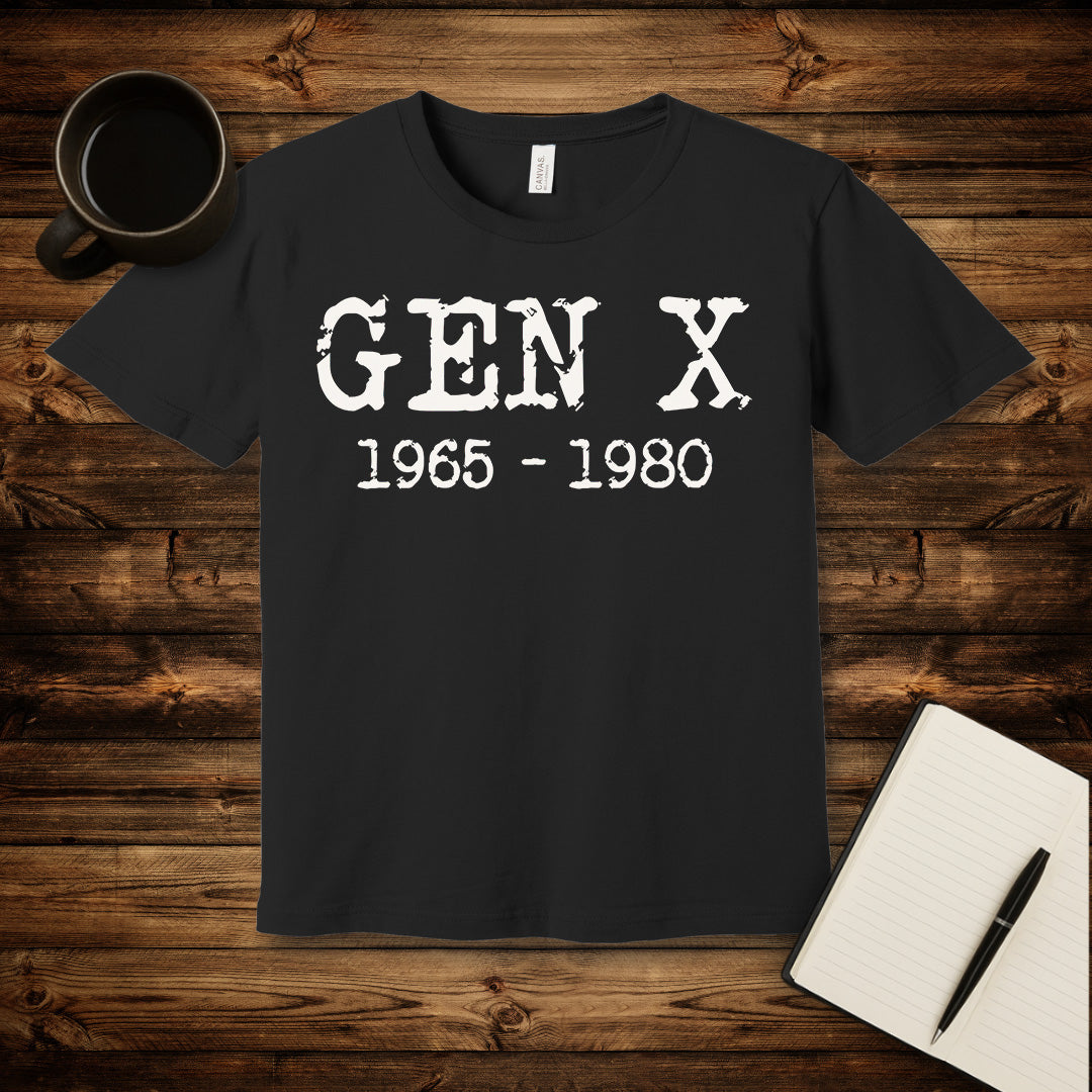 Gen X 1965 1980 T-Shirt