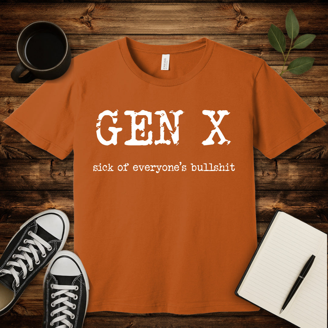 Gen X Rage T-Shirt-T-Shirt-Autumn-S-wearable sarcasm by Savage Tee Society