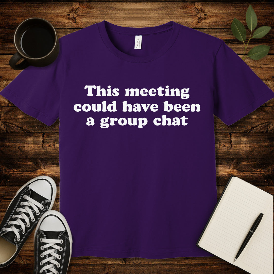 This Meeting Sucks T-Shirt-T-Shirt-Team Purple-S-wearable sarcasm by Savage Tee Society