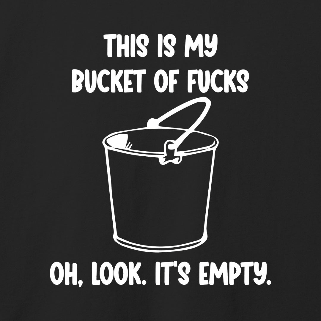 Bucket of Fucks T-Shirt-T-Shirt-Asphalt-S-