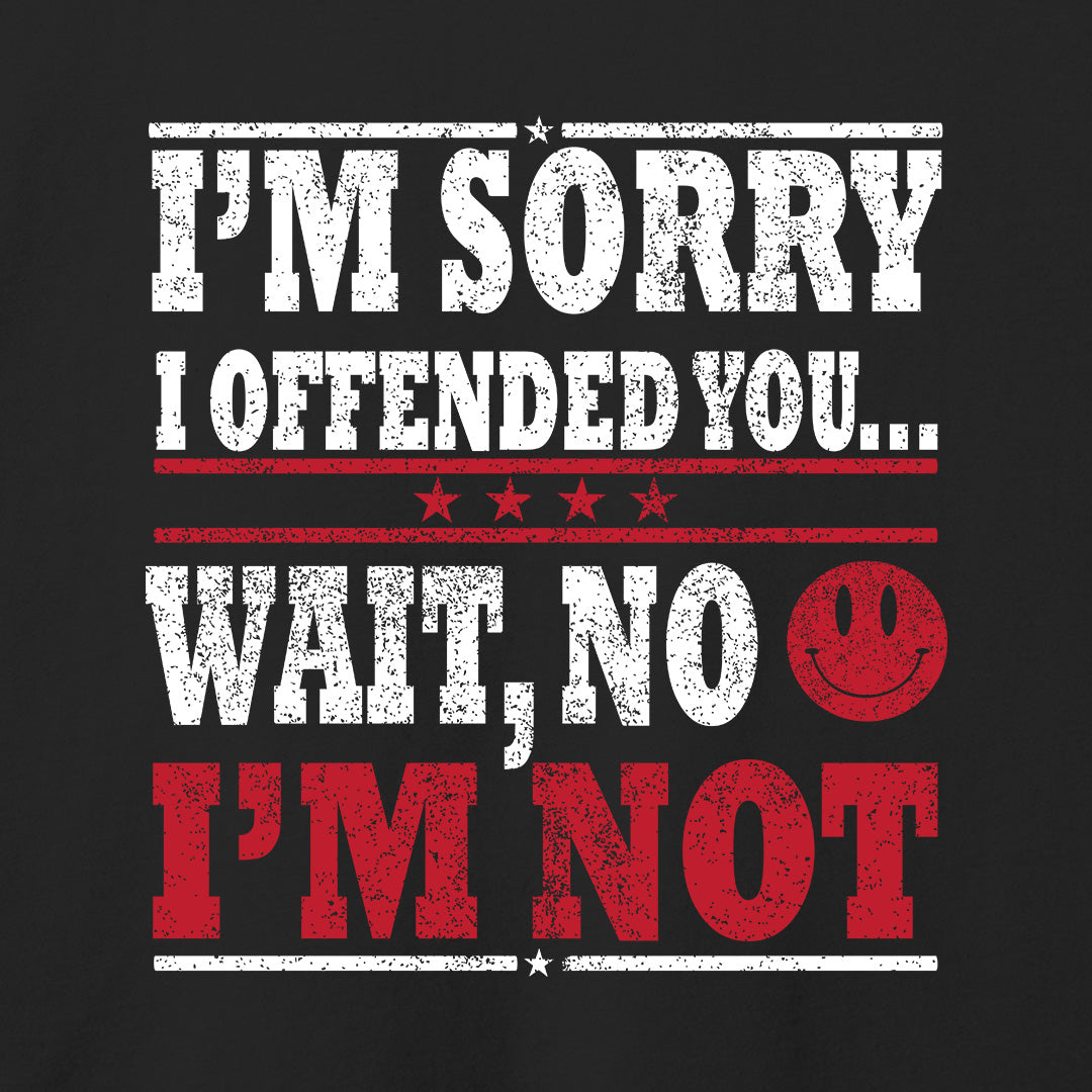 Not Sorry T-Shirt-T-Shirt-Asphalt-S-
