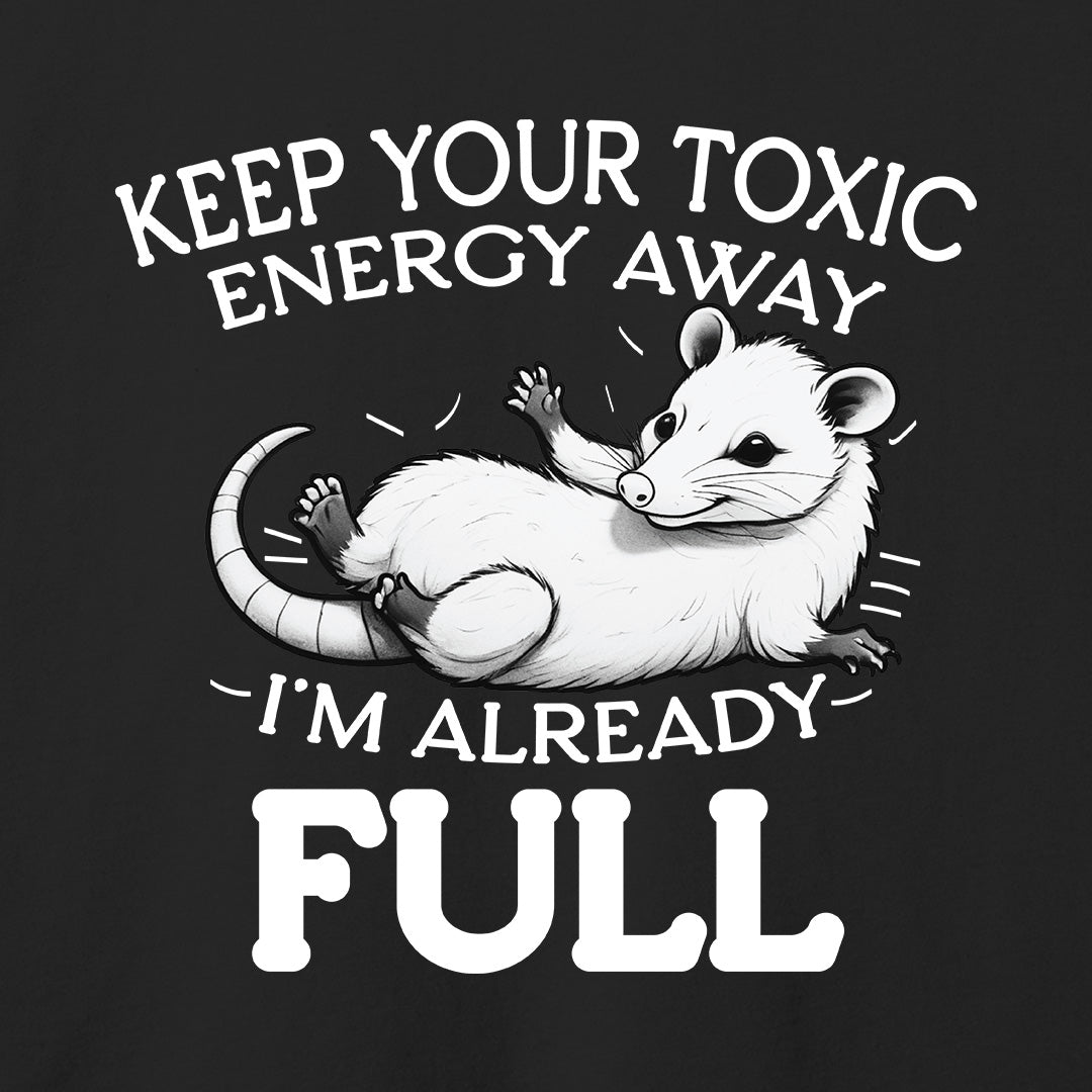 Keep Your Toxic Energy T-Shirt-T-Shirt-Asphalt-S-