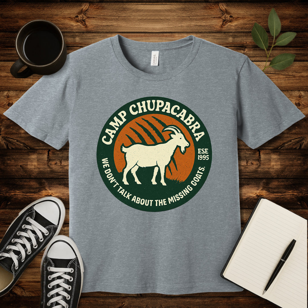 Camp Chupacabra T-Shirt-T-Shirt-Athletic Heather-S-wearable sarcasm by Savage Tee Society