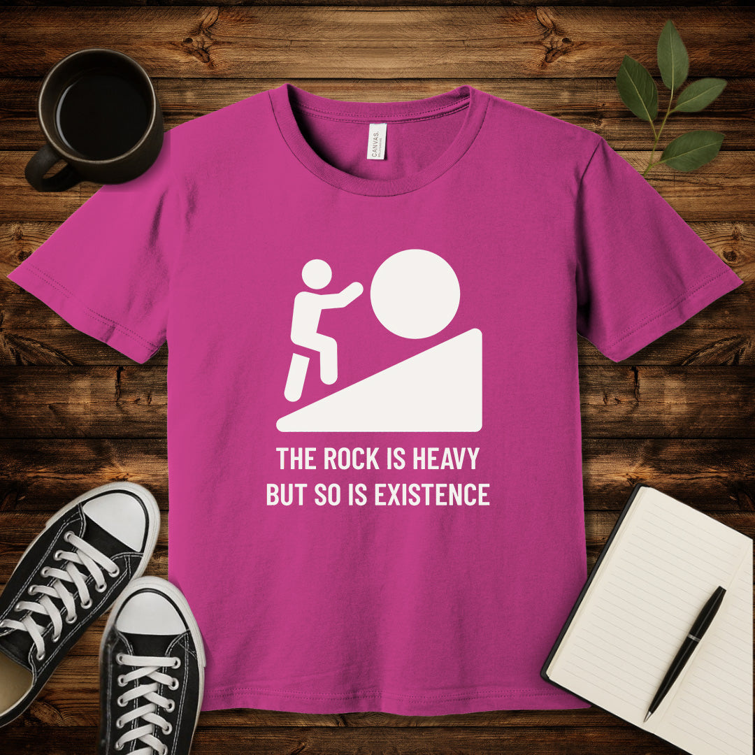Heavy Existence T-Shirt-T-Shirt-Berry-S-wearable sarcasm by Savage Tee Society