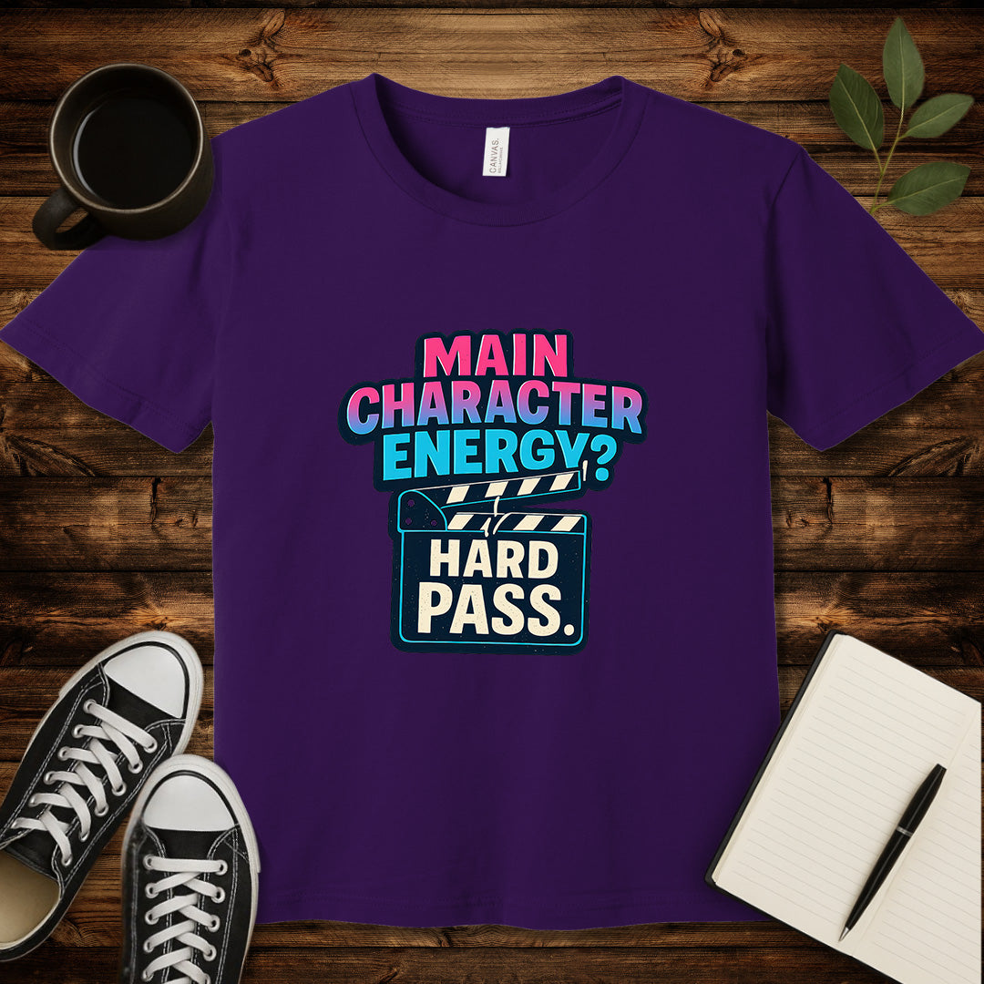 NPC Energy T-Shirt-T-Shirt-Team Purple-S-wearable sarcasm by Savage Tee Society
