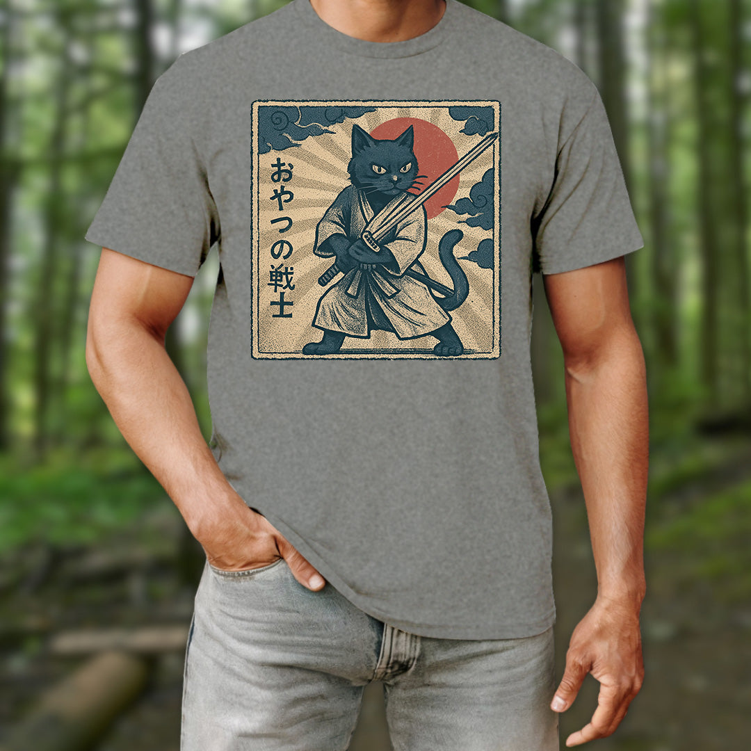 Samurai Cat T-Shirt