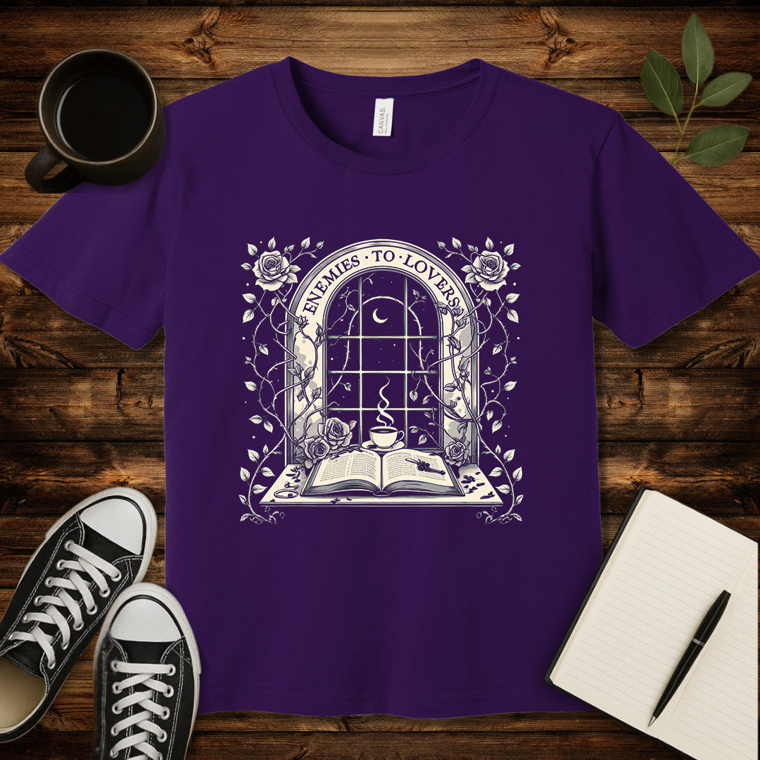 Enemies to Lovers T-Shirt-T-Shirt-Team Purple-S-wearable sarcasm by Savage Tee Society