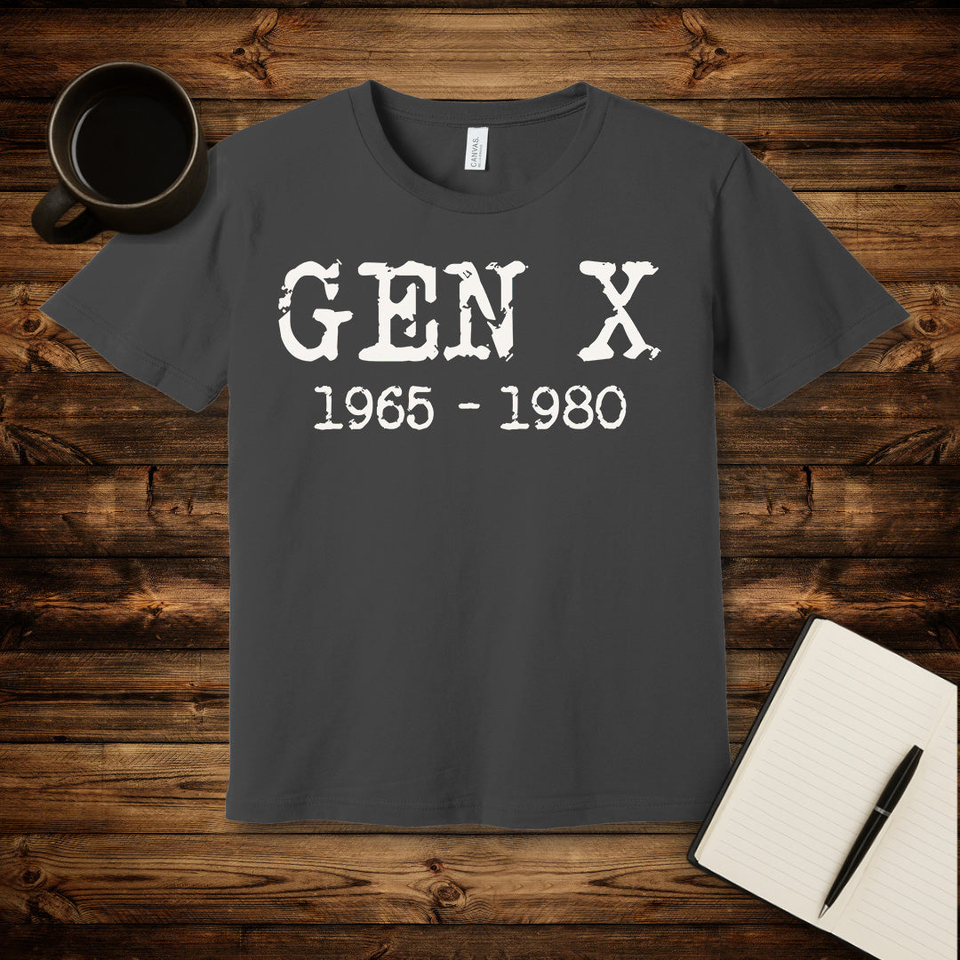 Gen X 1965 1980 T-Shirt