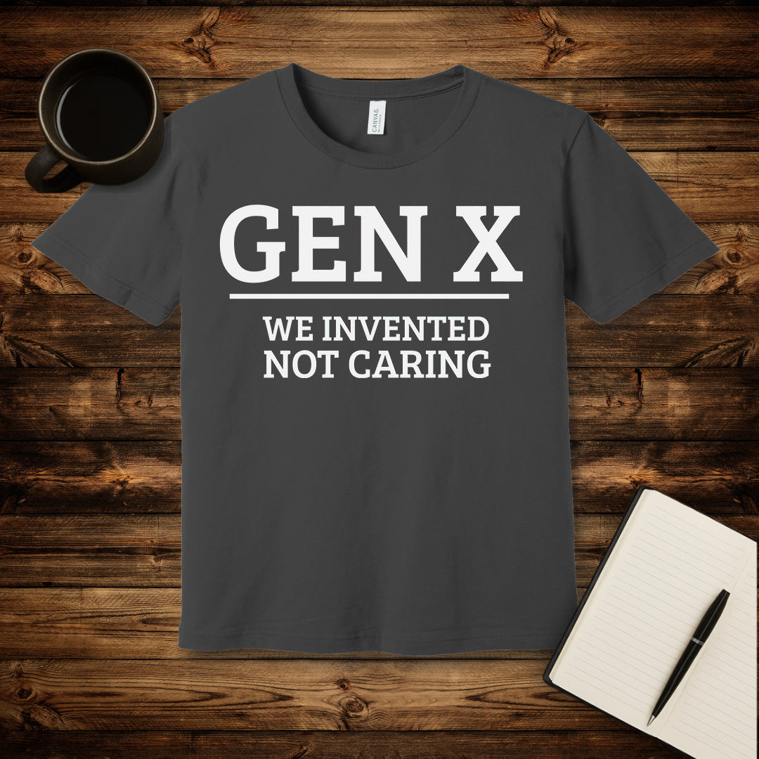Not Caring T-Shirt