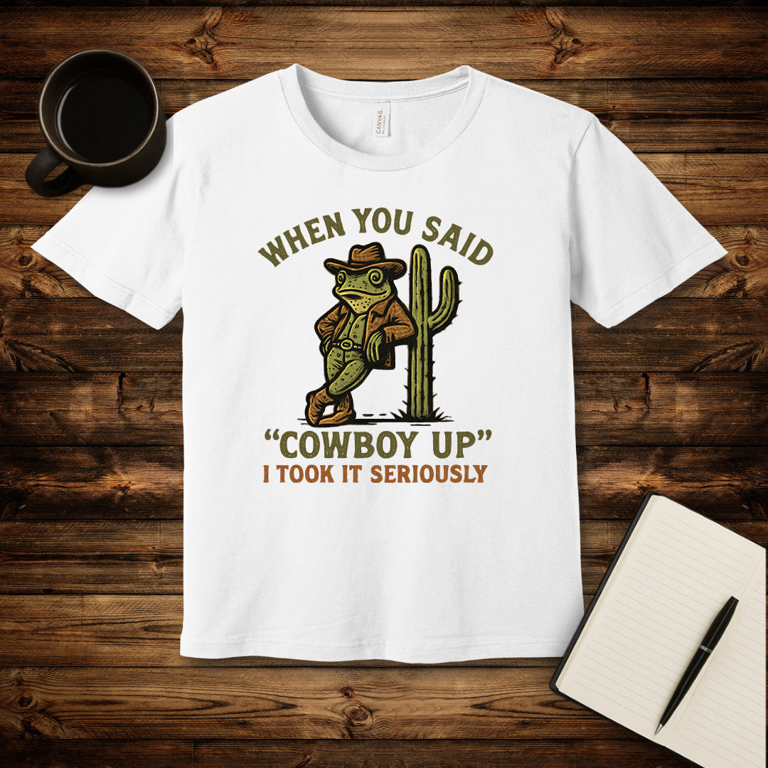 Cowboy Up T-Shirt