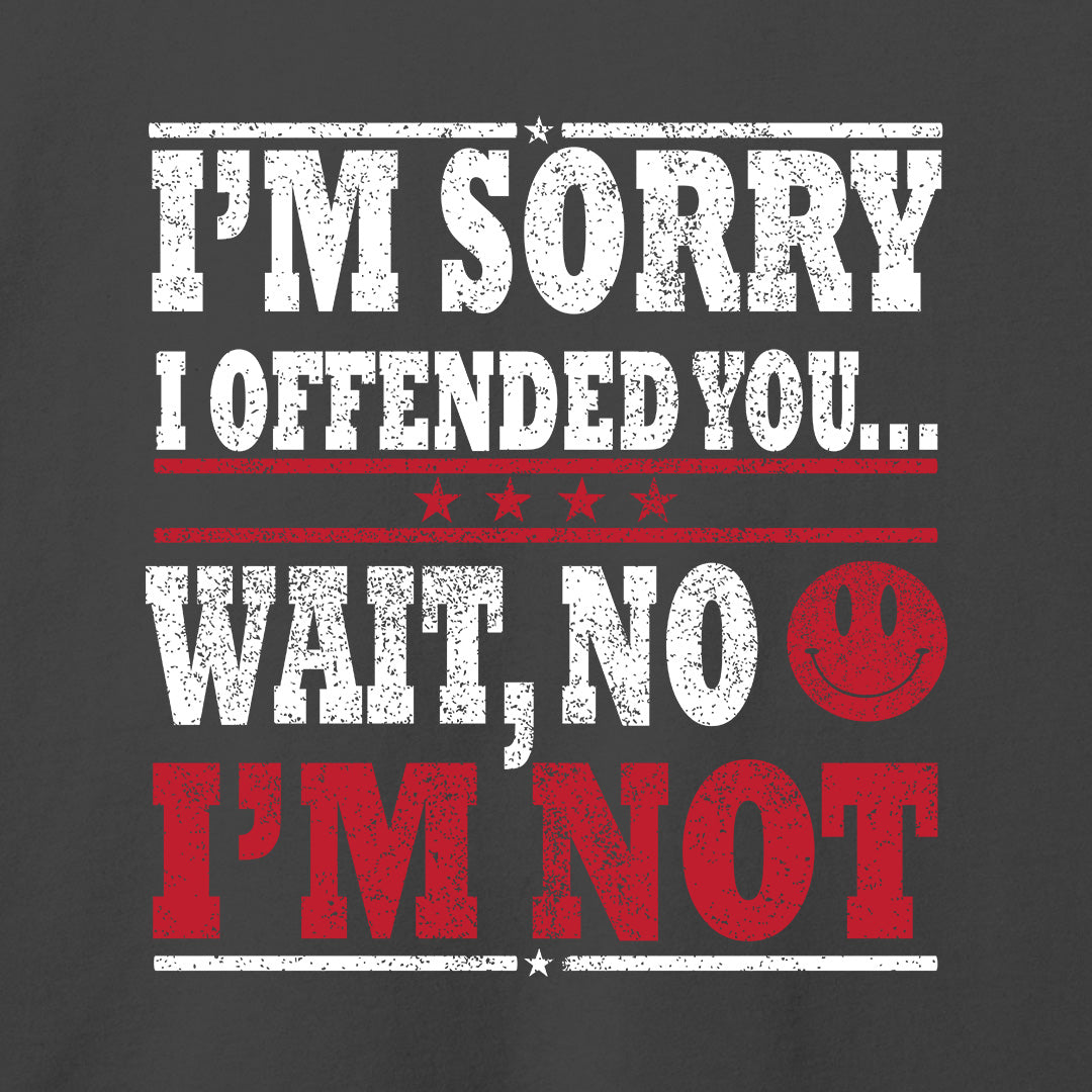 Not Sorry T-Shirt-T-Shirt-Asphalt-S-