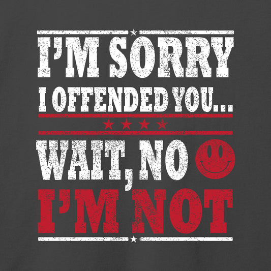 Not Sorry T-Shirt-T-Shirt-Asphalt-S-