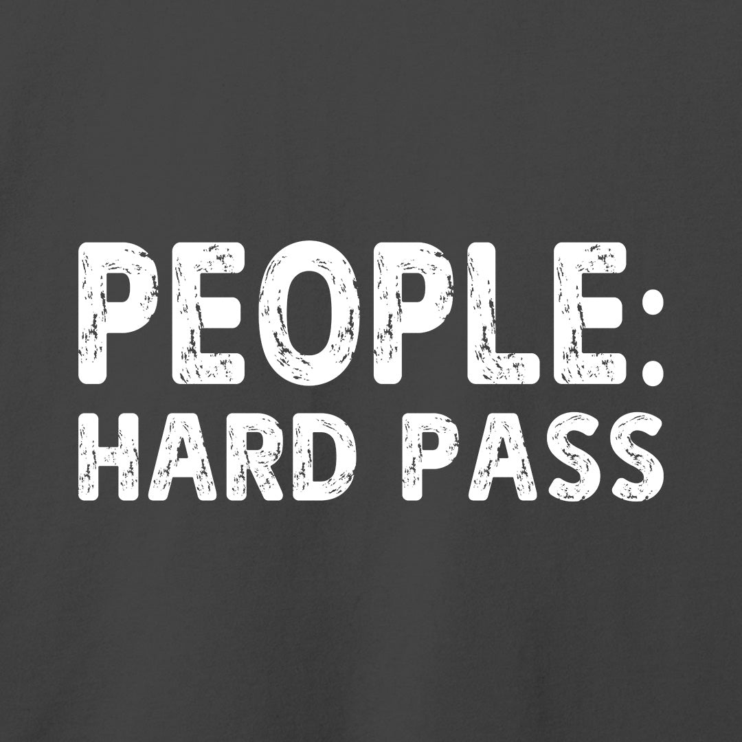 People: Hard Pass T-Shirt-T-Shirt-Asphalt-S-