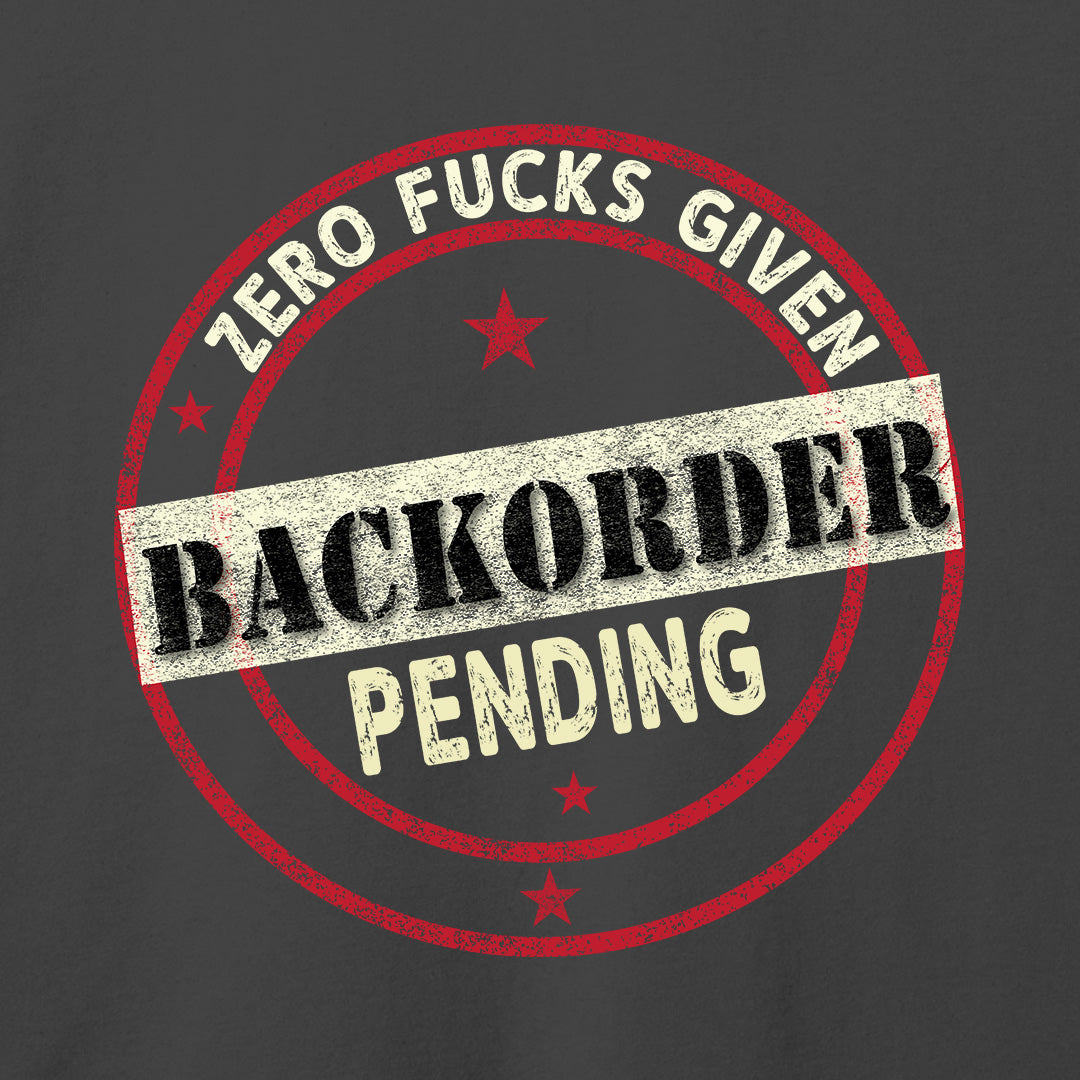 Zero Fucks Given T-Shirt-T-Shirt-Asphalt-S-