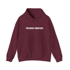 Previously Ambitious Hooded Sweatshirt (test)