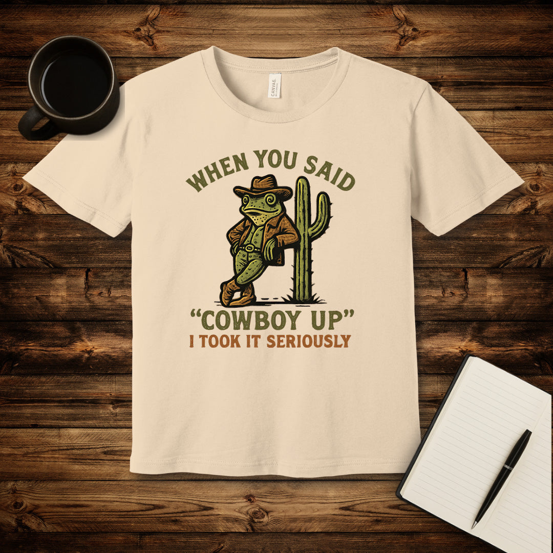 Cowboy Up T-Shirt