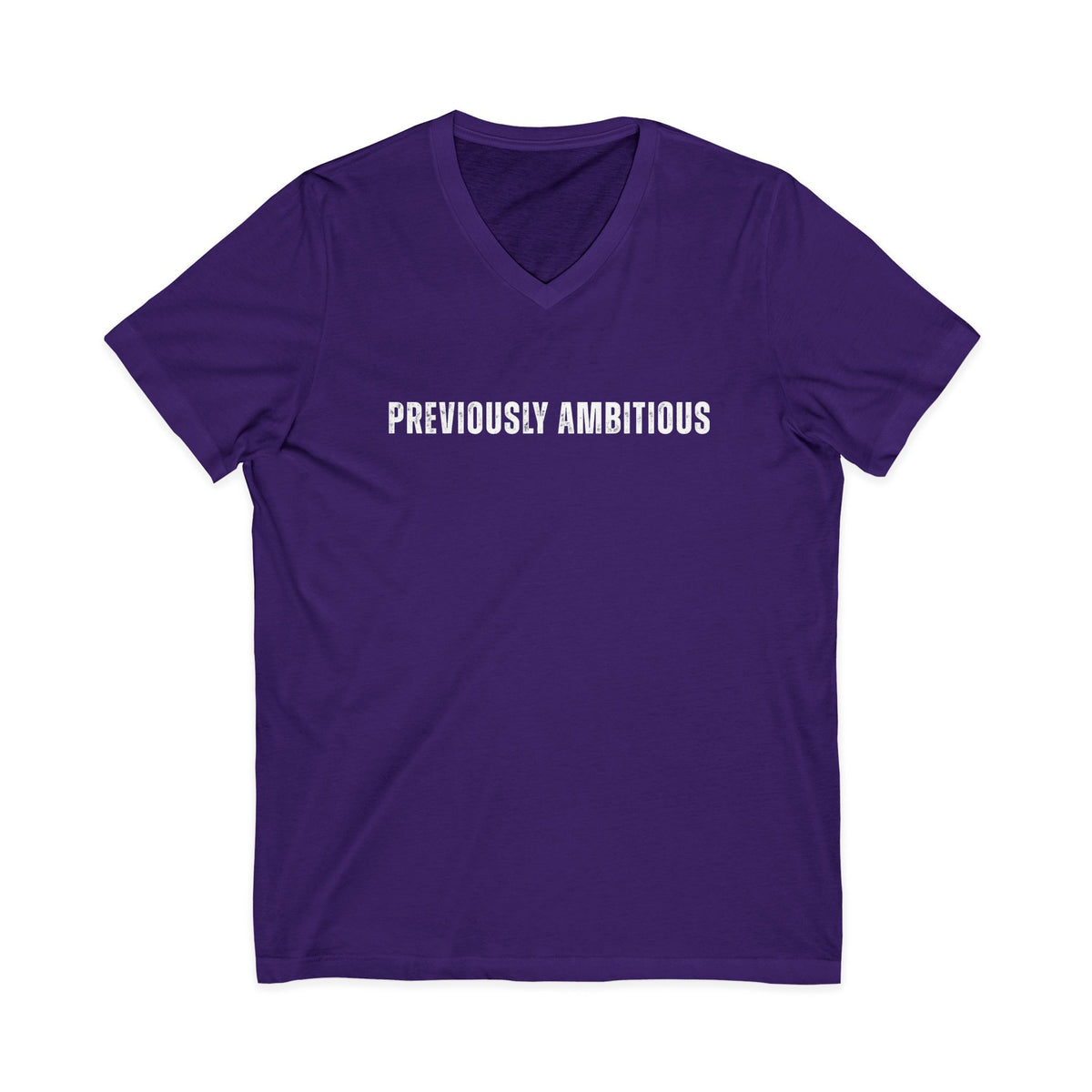 Previously Ambitious V-Neck T-Shirt
