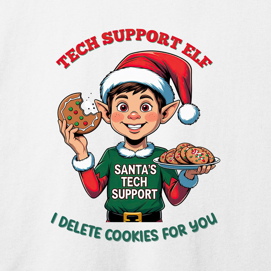 Tech Support Elf T-Shirt