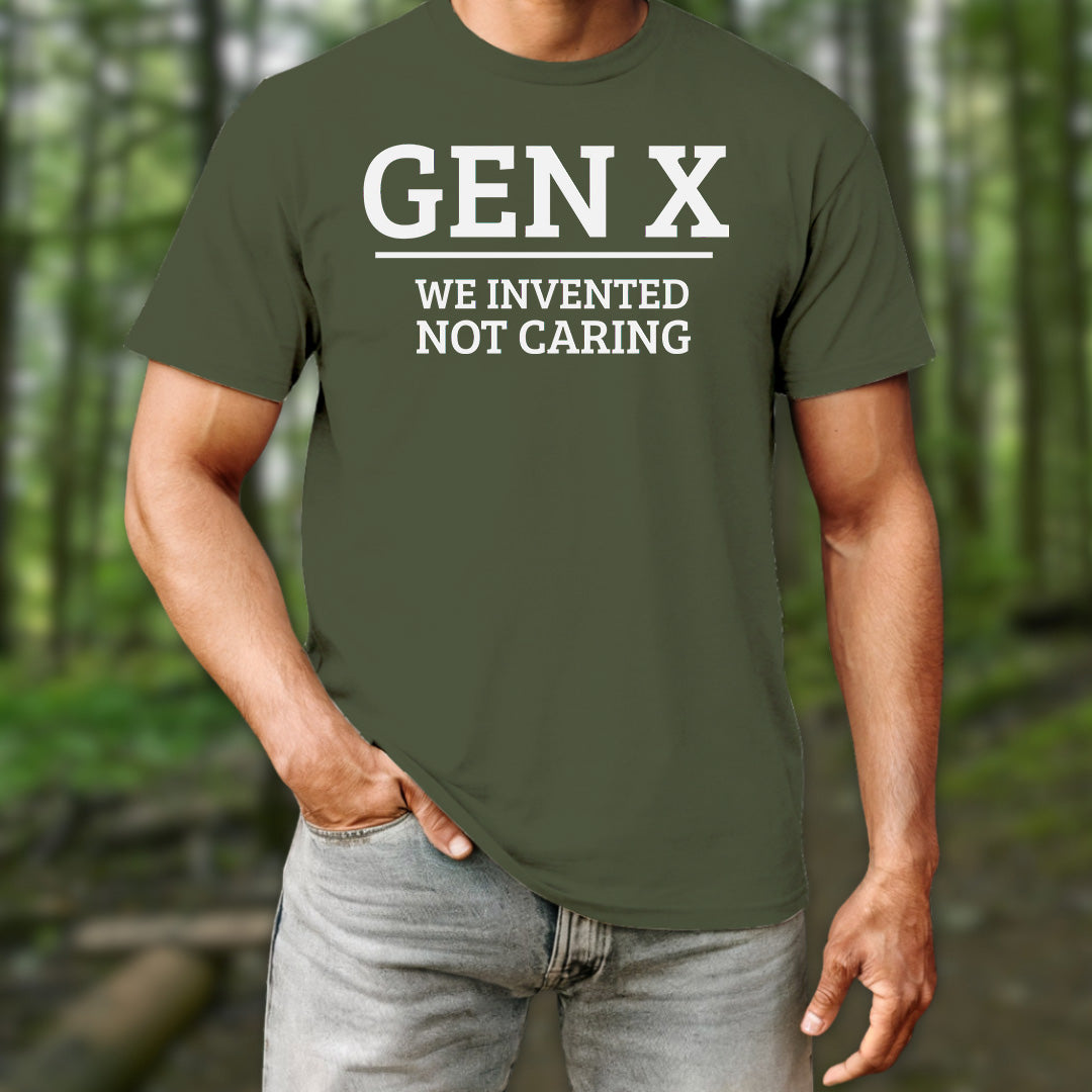 Not Caring T-Shirt