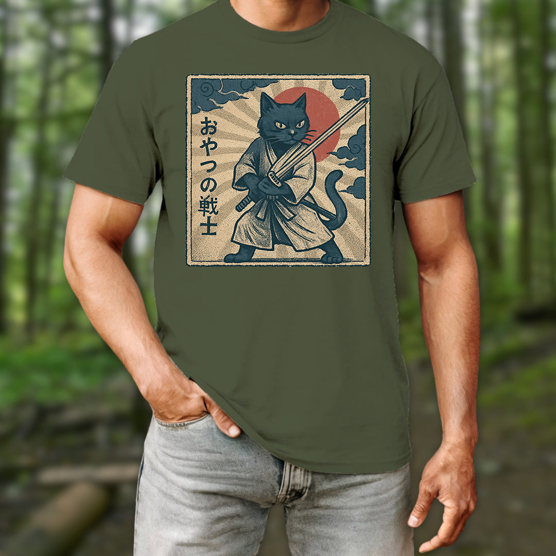 Samurai Cat T-Shirt