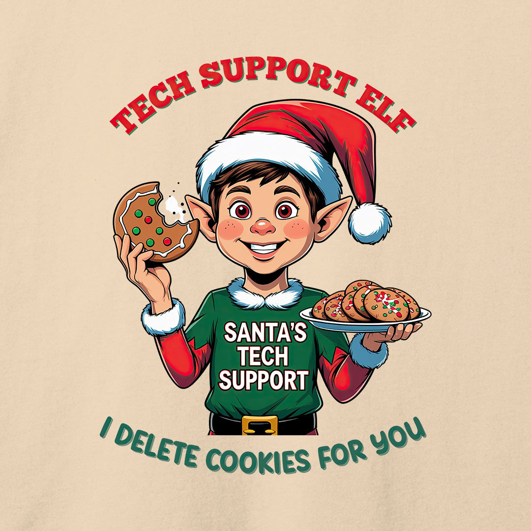 Tech Support Elf T-Shirt