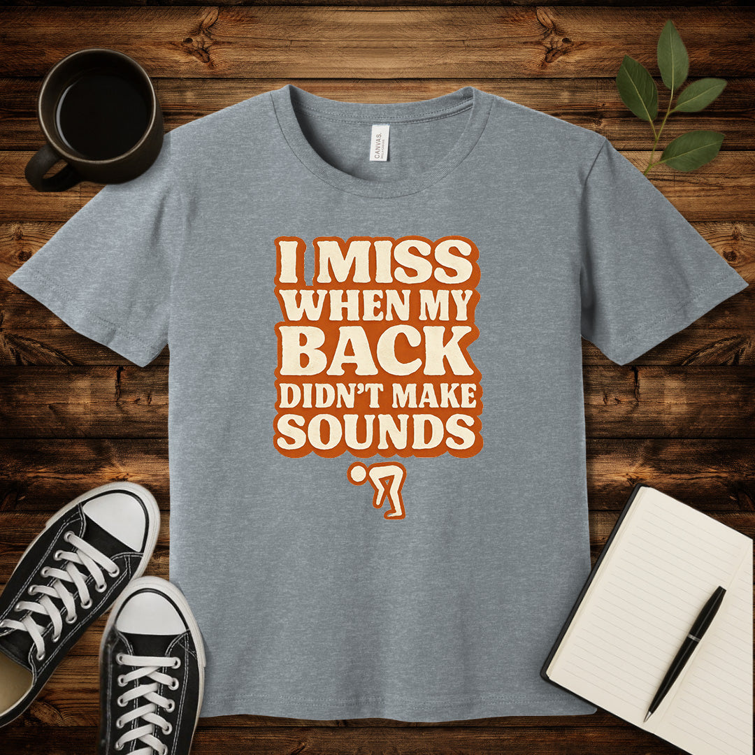 Back Noise Nostalgia T-Shirt-T-Shirt-Athletic Heather-S-wearable sarcasm by Savage Tee Society