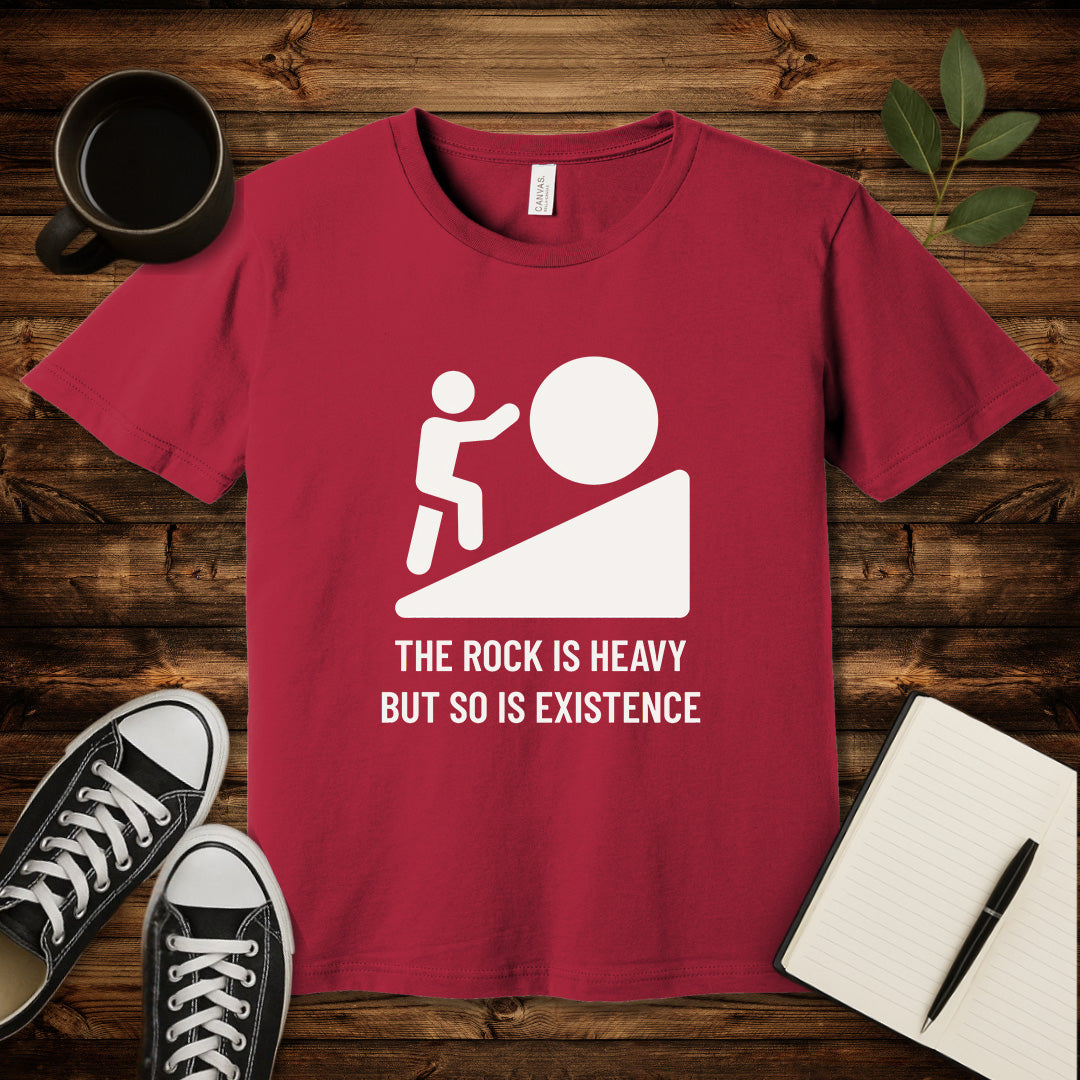Heavy Existence T-Shirt-T-Shirt-Cardinal-S-wearable sarcasm by Savage Tee Society