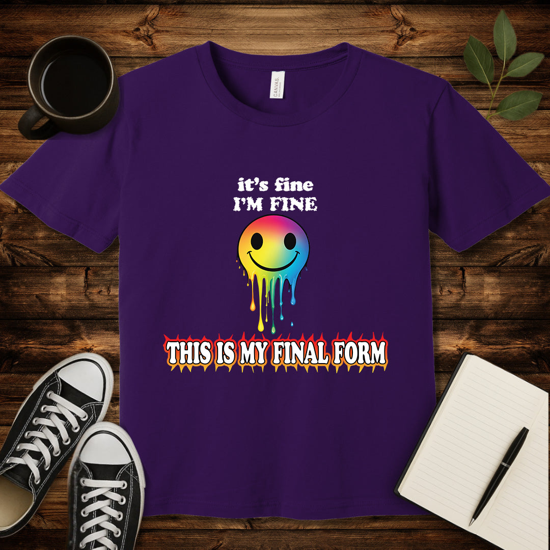 Final Form T-Shirt-T-Shirt-Team Purple-S-wearable sarcasm by Savage Tee Society