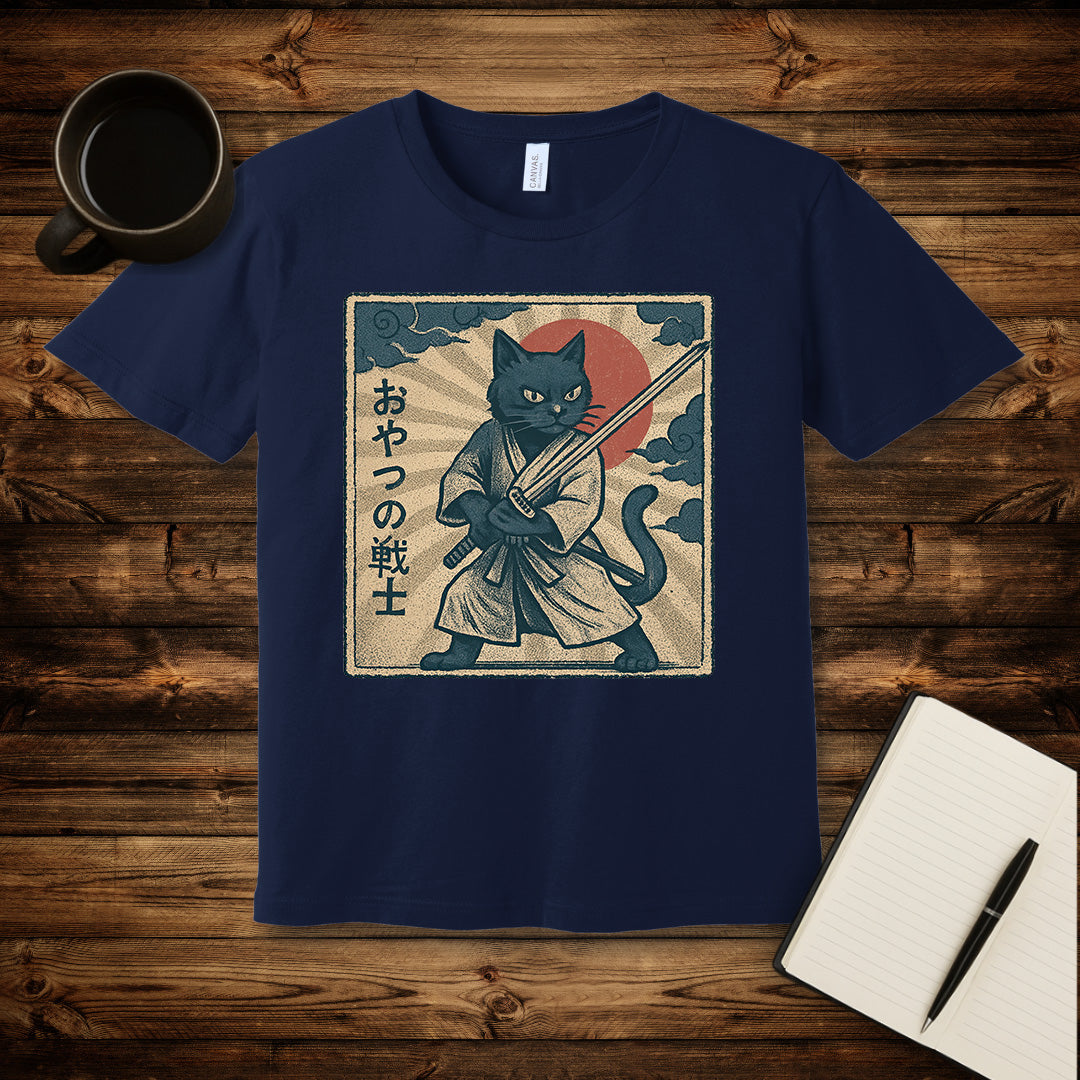 Samurai Cat T-Shirt