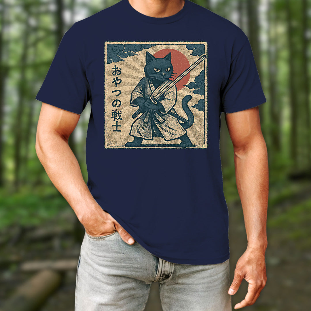Samurai Cat T-Shirt