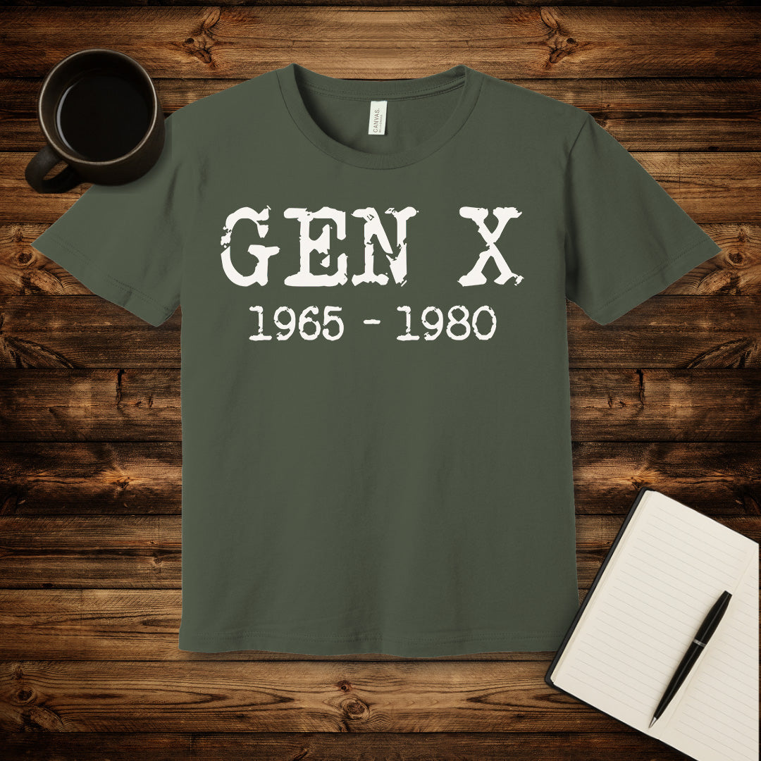 Gen X 1965 1980 T-Shirt