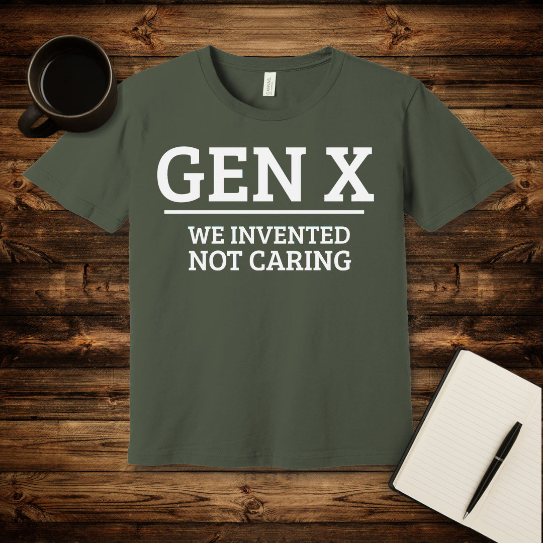 Not Caring T-Shirt