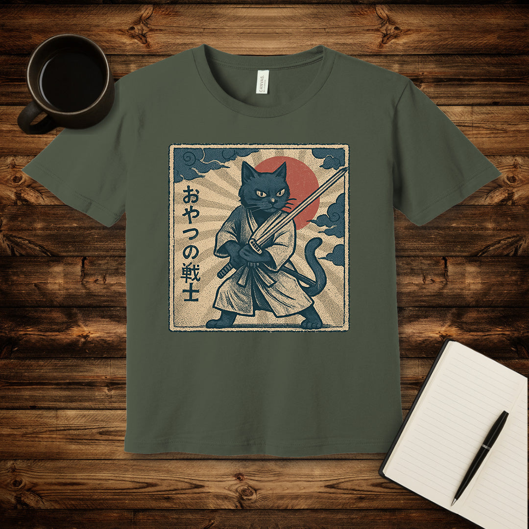 Samurai Cat T-Shirt