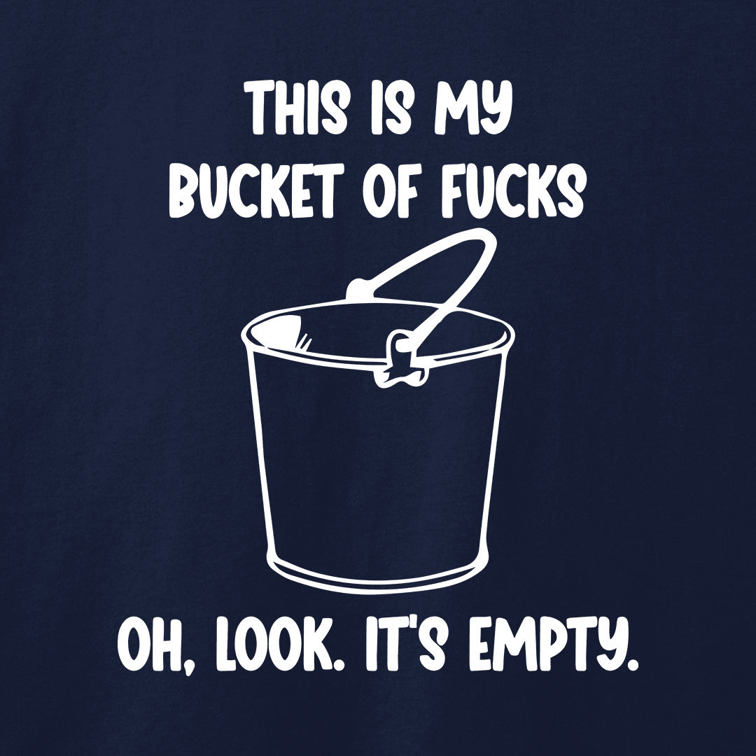 Bucket of Fucks T-Shirt-T-Shirt-Asphalt-S-