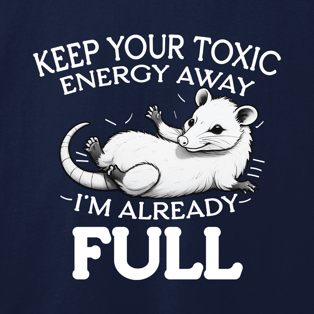 Keep Your Toxic Energy T-Shirt-T-Shirt-Asphalt-S-