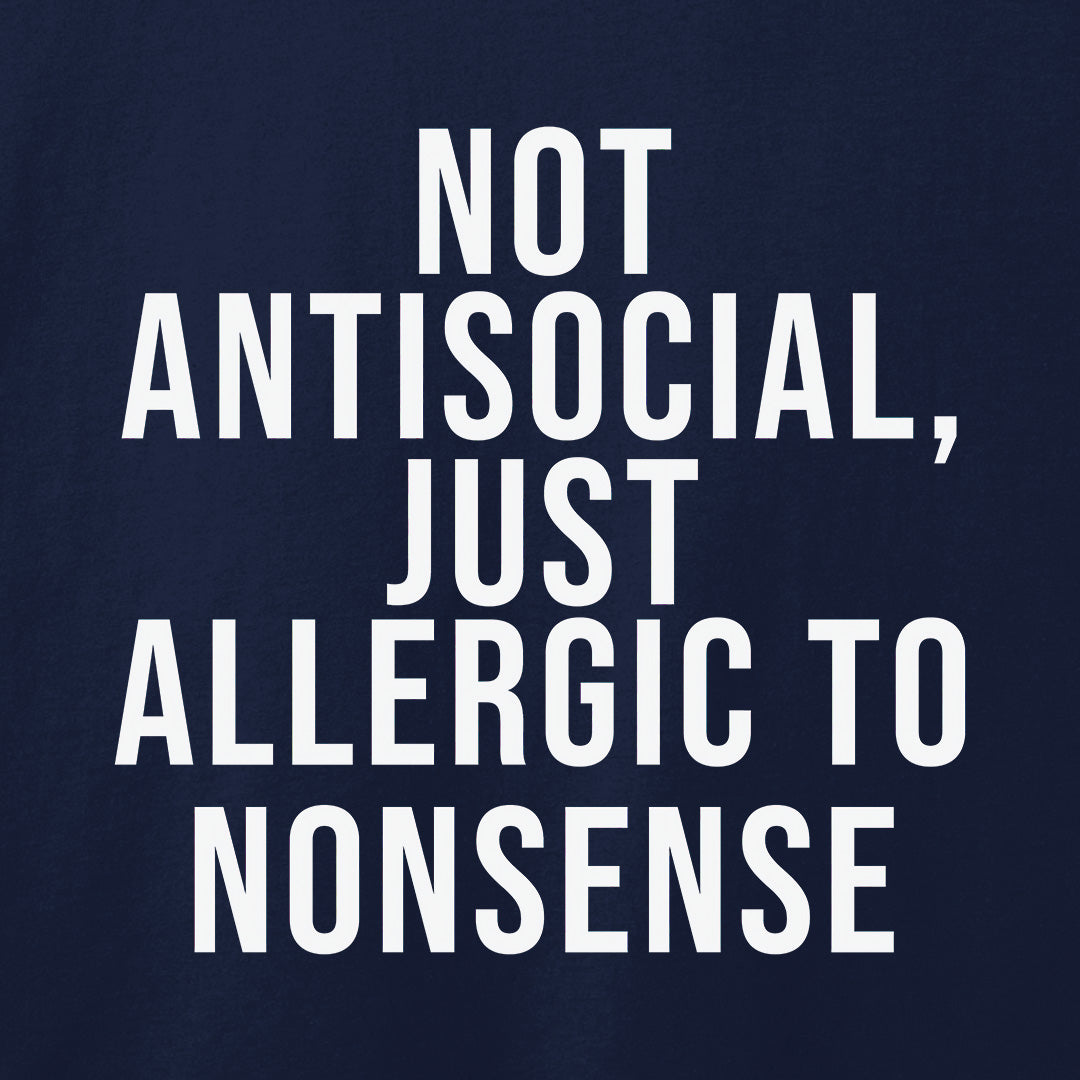 Not Antisocial T-Shirt-T-Shirt-Asphalt-S-