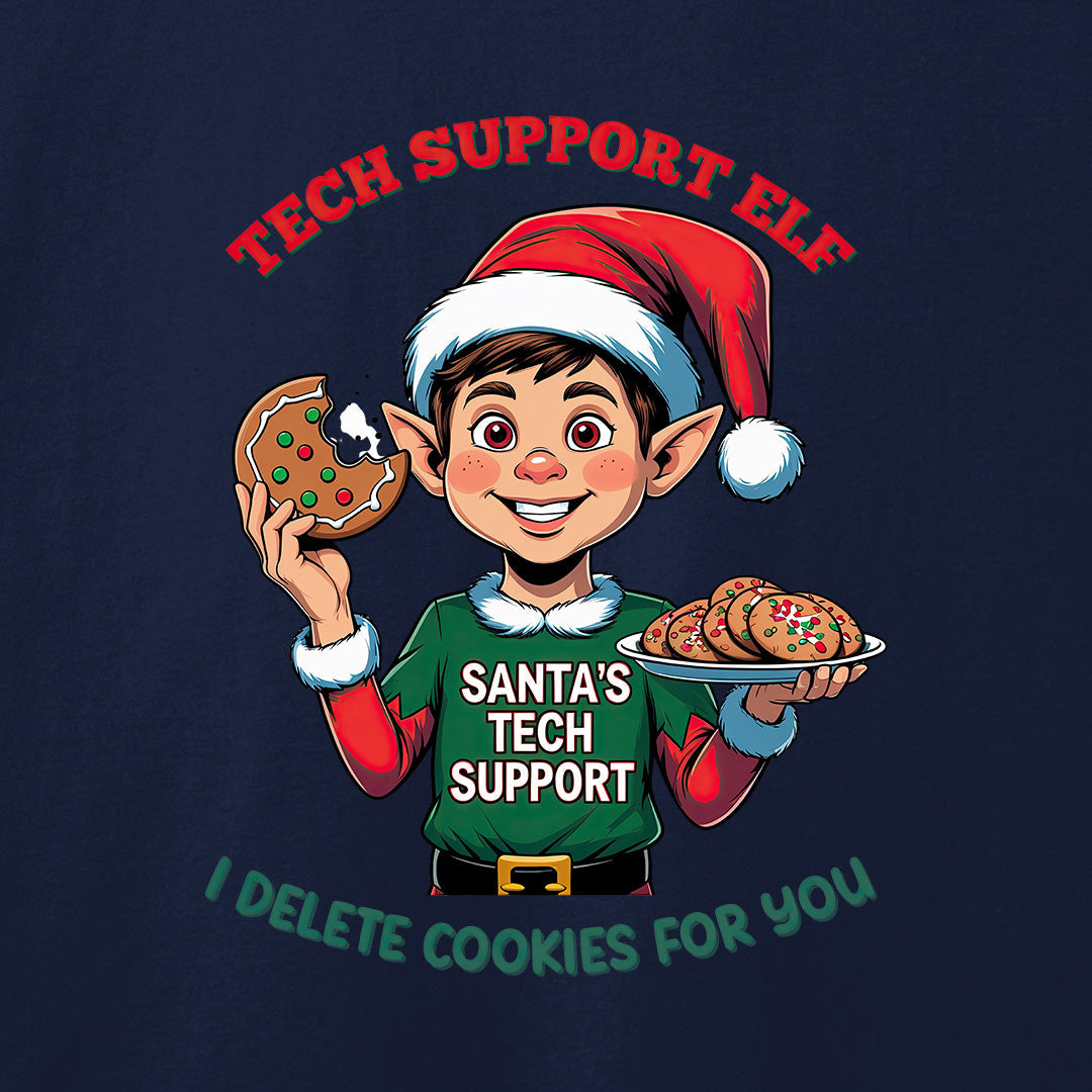Tech Support Elf T-Shirt