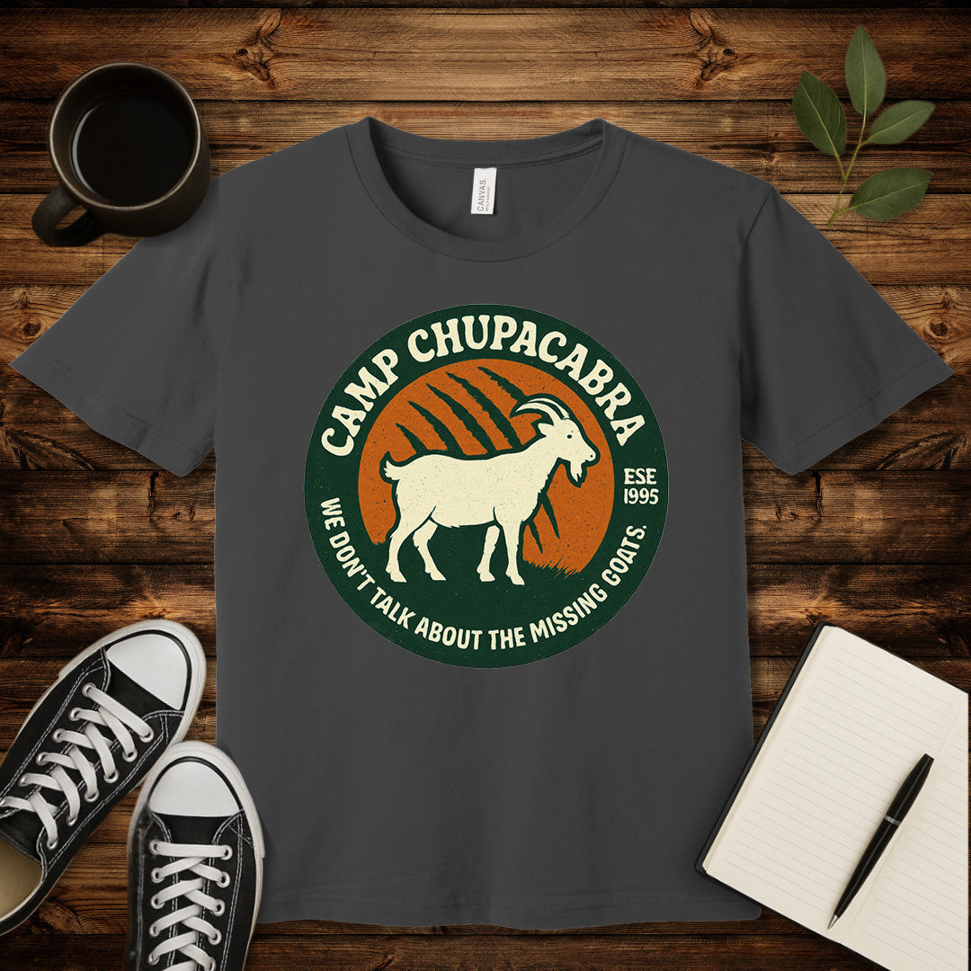 Camp Chupacabra T-Shirt-T-Shirt-Asphalt-S-wearable sarcasm by Savage Tee Society